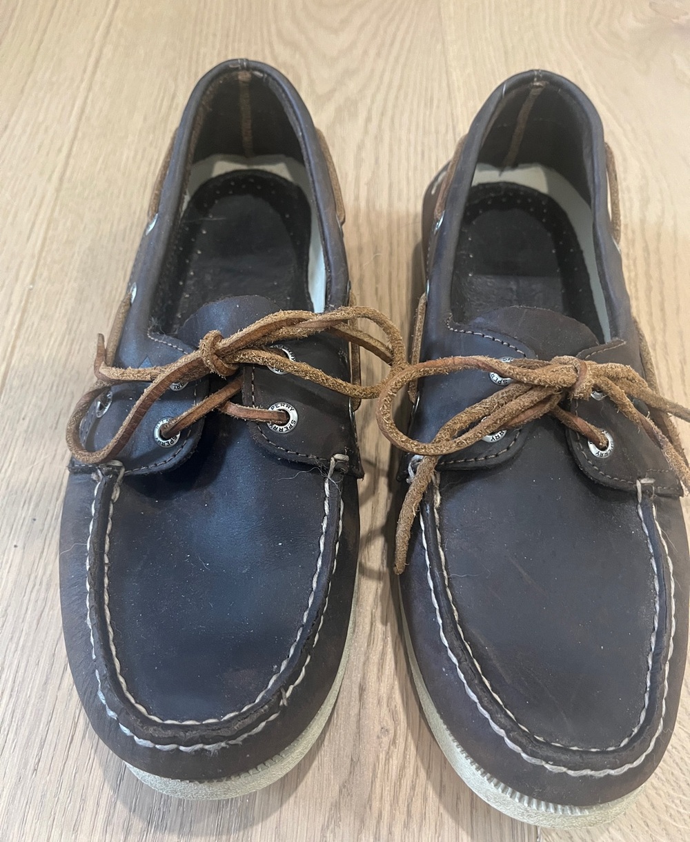Sperry - Men's Brown Leather Boat Shoes